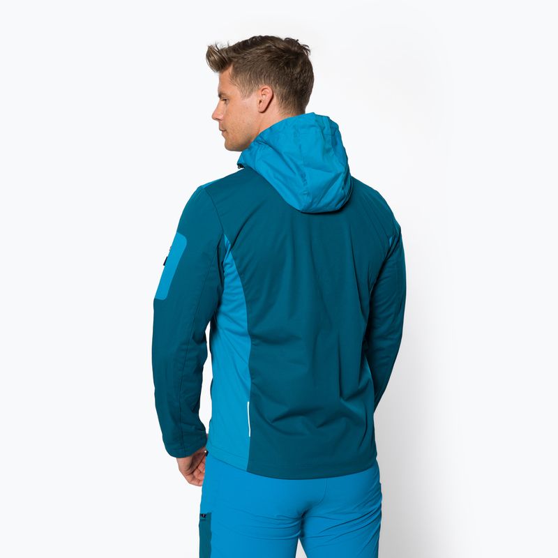 Kurtka softshell męska CMP 39A5027 Zip deep lake/danube 6