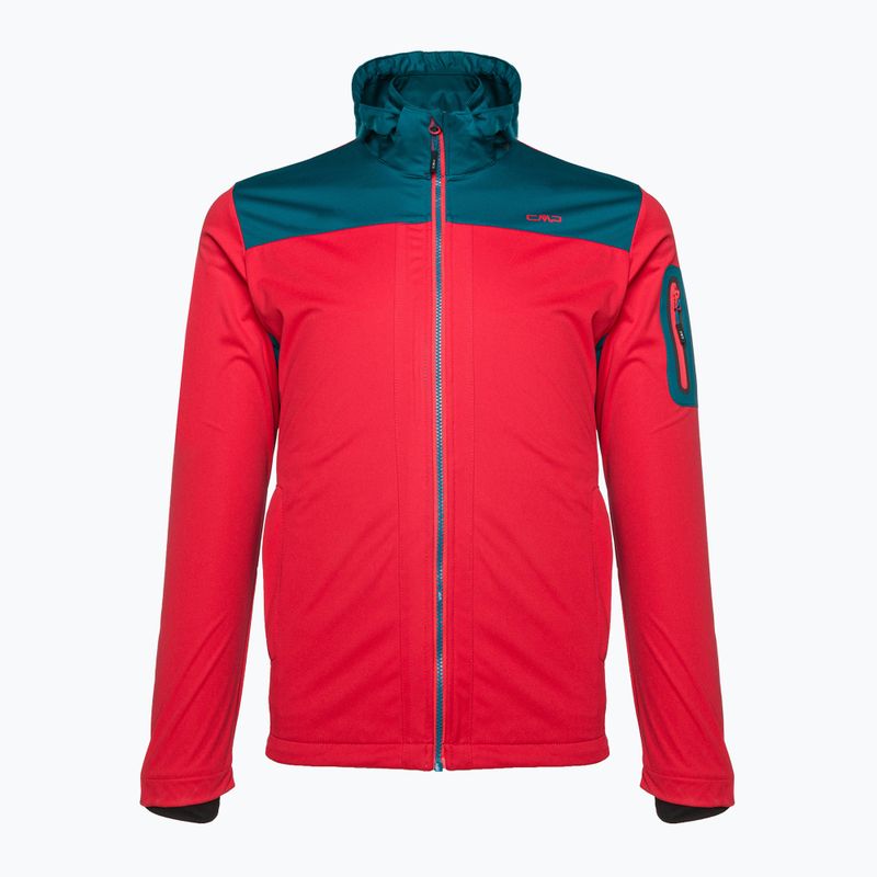 Kurtka softshell męska CMP 39A5027 Zip fire/deep lake