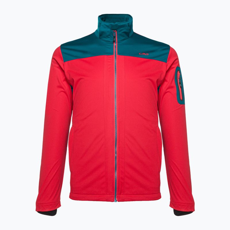 Kurtka softshell męska CMP 39A5027 Zip fire/deep lake 2