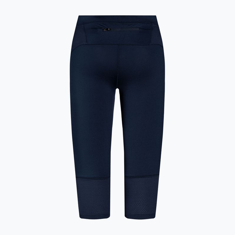 Legginsy damskie CMP 3C88376T 3/4 blue/bianco 2