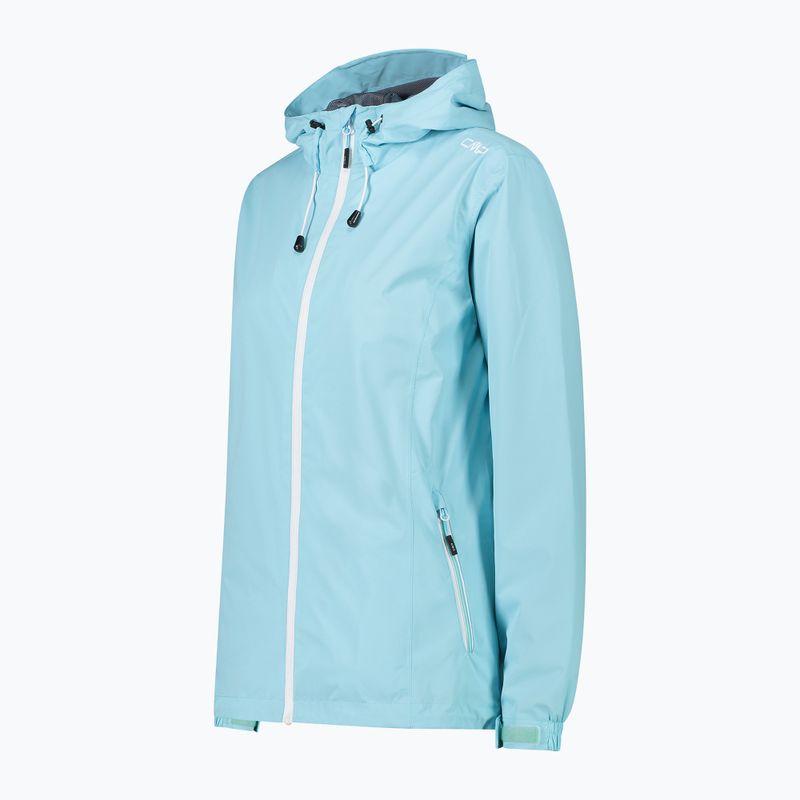Kurtka przeciwdeszczowa damska CMP 39X6636 Fix Hood acqua 2