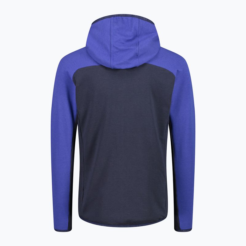 Bluza męska CMP 31L6327 Fix black/blue 3