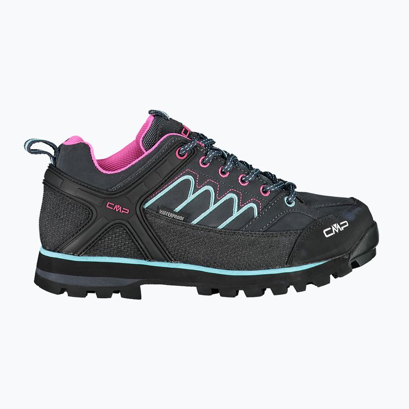 Buty trekkingowe damskie CMP Moon Low Wp antracite/acqua 9