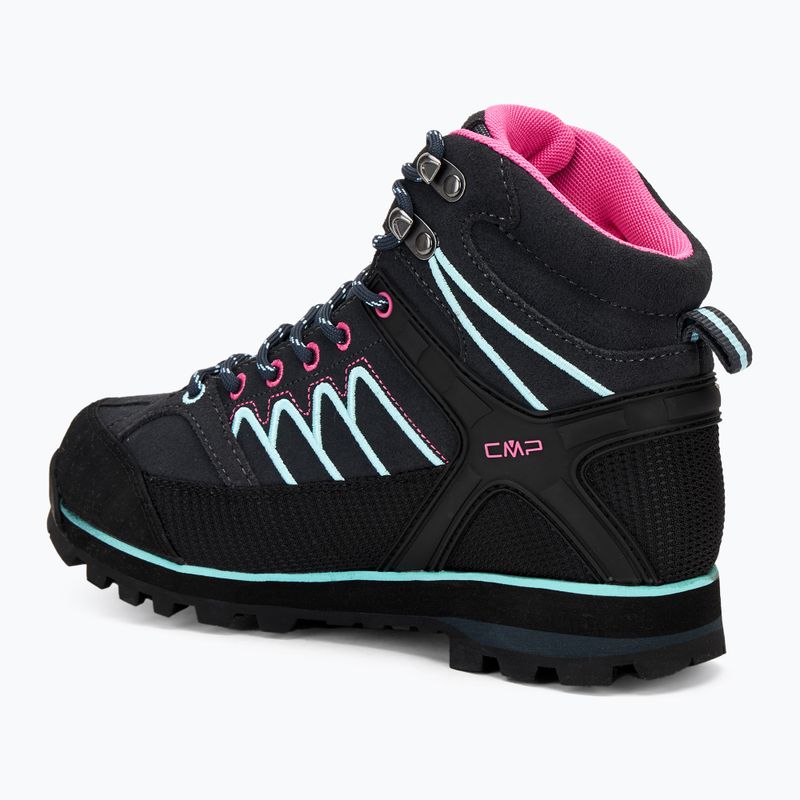 Buty trekkingowe damskie CMP Moon Mid WP antracite/acqua 3