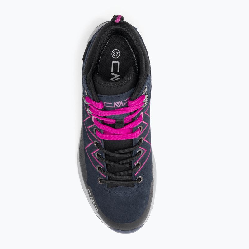 Buty turystyczne damskie CMP Kaleepso Mid Wp blue 6