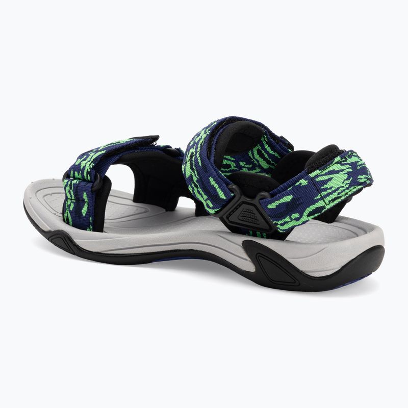 Sandały dziecięce CMP Hamal b.blue/verde fluo 3