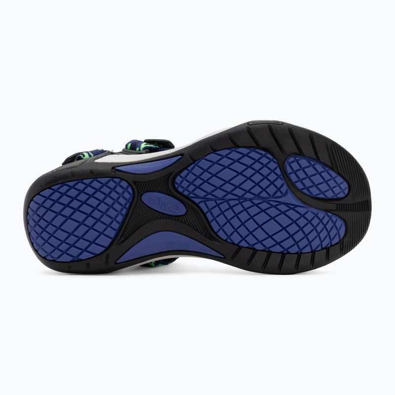 Sandały dziecięce CMP Hamal b.blue/verde fluo 4