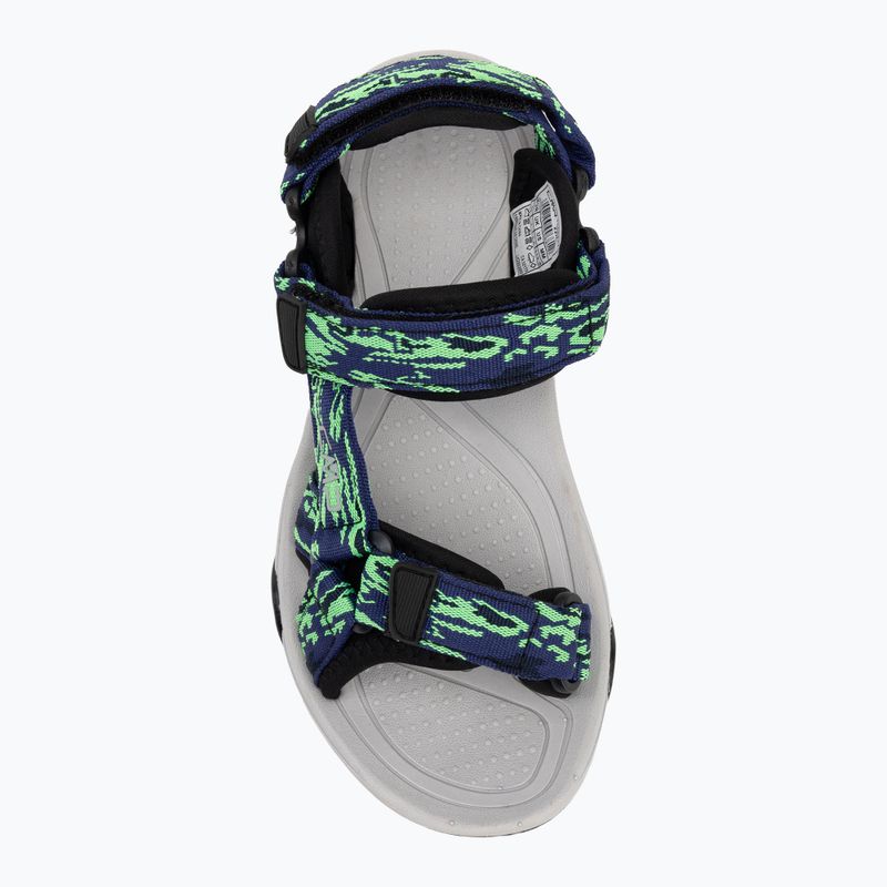 Sandały dziecięce CMP Hamal b.blue/verde fluo 5
