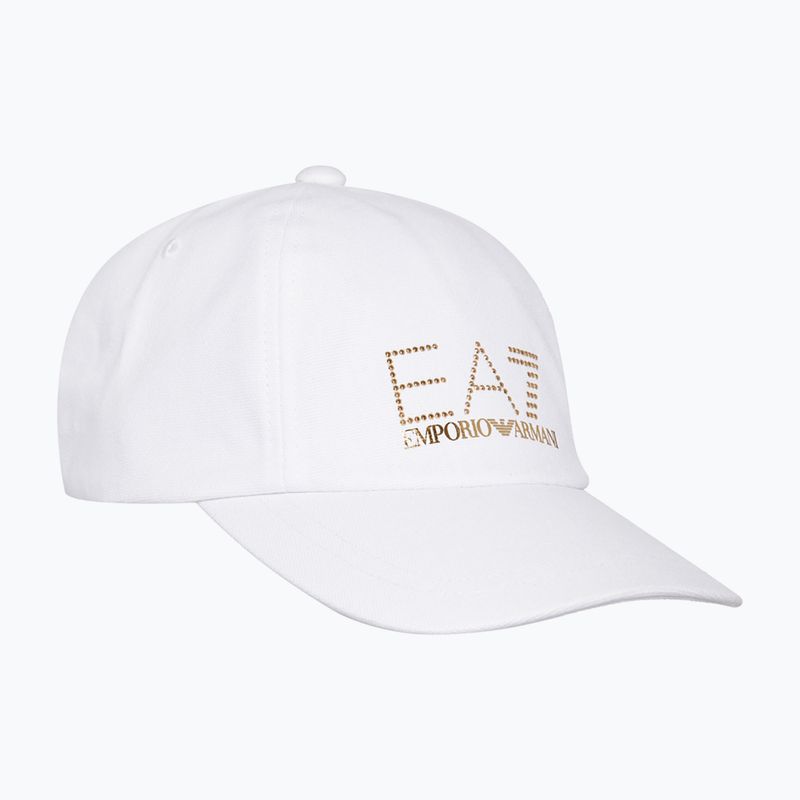 Czapka z daszkiem damska EA7 Emporio Armani Train Evolution white