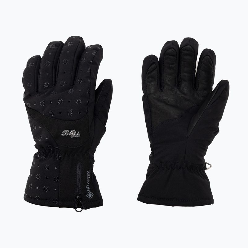 Rękawice narciarskie damskie Level Bliss Emerald Gore-Tex pk black
