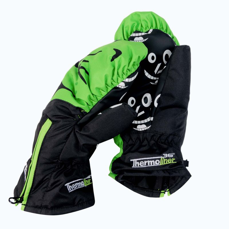 Rękawice narciarskie dziecięce Level Lucky Mitt lime