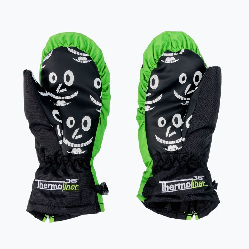 Rękawice narciarskie dziecięce Level Lucky Mitt lime 3