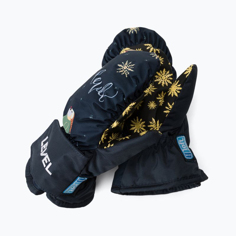 Rękawice snowboardowe dziecięce Level Animal Mitt sky blue