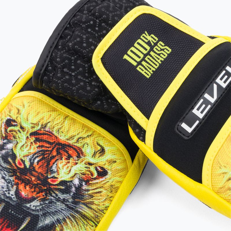 Rękawice narciarskie dziecięce Level Worldcup JR CF Mitt goldenrod 4