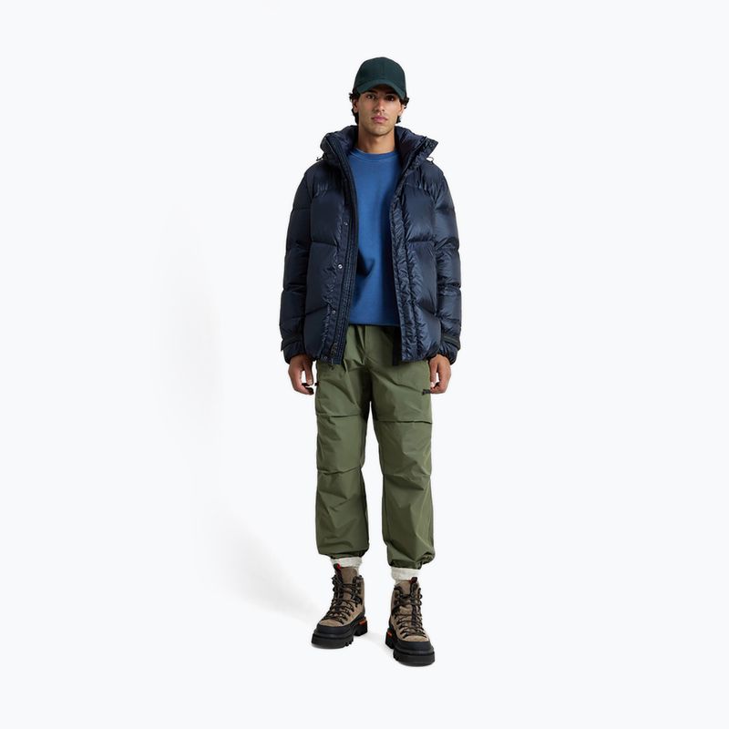 Kurtka męska Woolrich Pertex Puffer melton blue 2