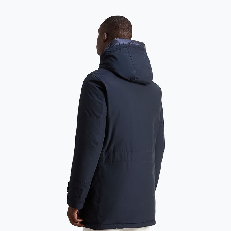 Kurtka męska Woolrich Polar High Collar Parka melton blue 3