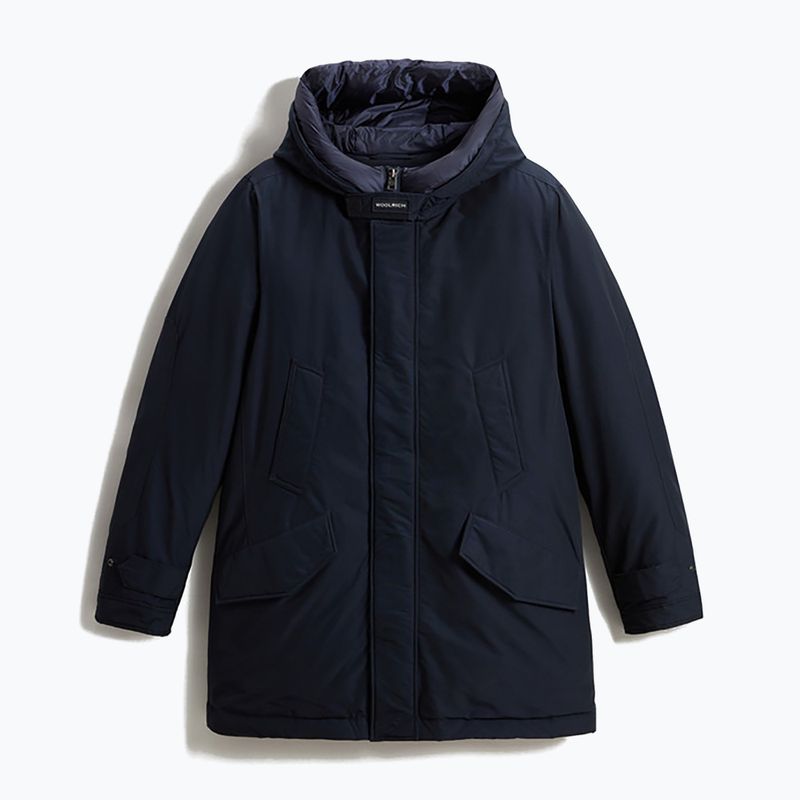 Kurtka męska Woolrich Polar High Collar Parka melton blue 4