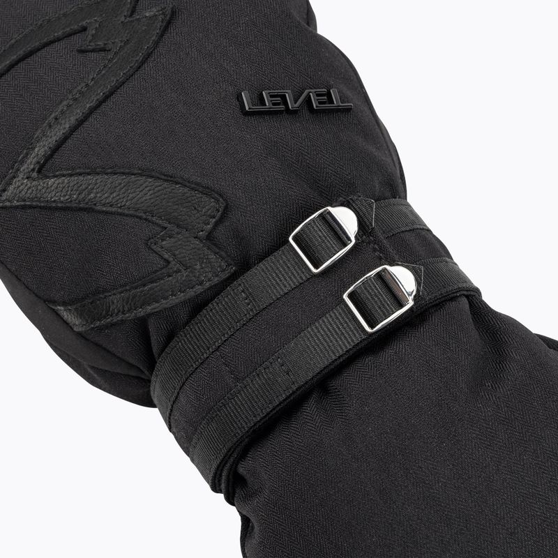 Rękawice narciarskie damskie Level Oasis Plus Mitt black 4