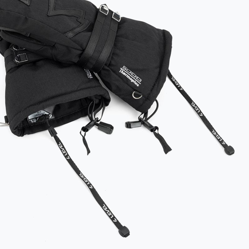 Rękawice narciarskie damskie Level Oasis Plus Mitt black 5
