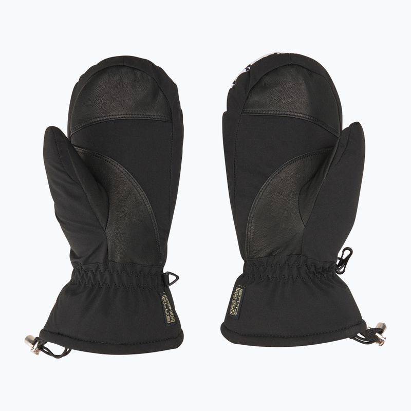 Rękawice narciarskie damskie Level Mummies Mitt black/white 3