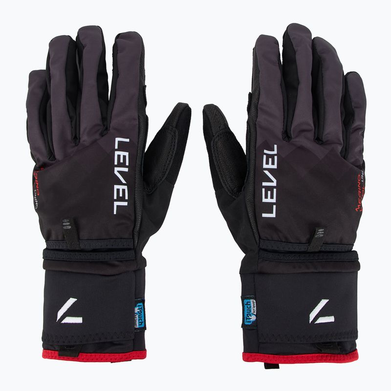 Rękawice narciarskie Level Ski Alper Light black 2