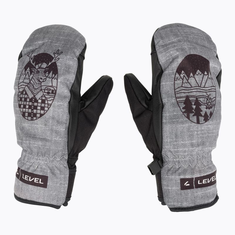 Rękawice narciarskie Level Vertigo Pro Mitt dark 3