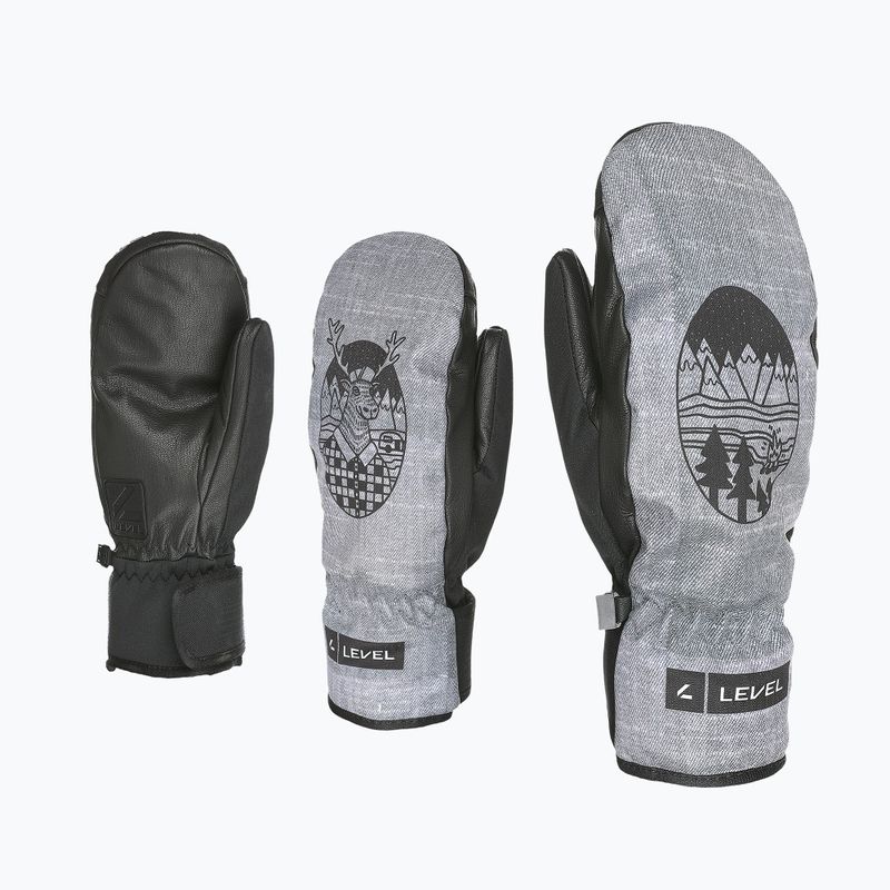 Rękawice narciarskie Level Vertigo Pro Mitt dark 6