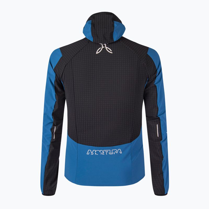 Kurtka męska Montura Ski Style Hoody deep blue/mandarino 2