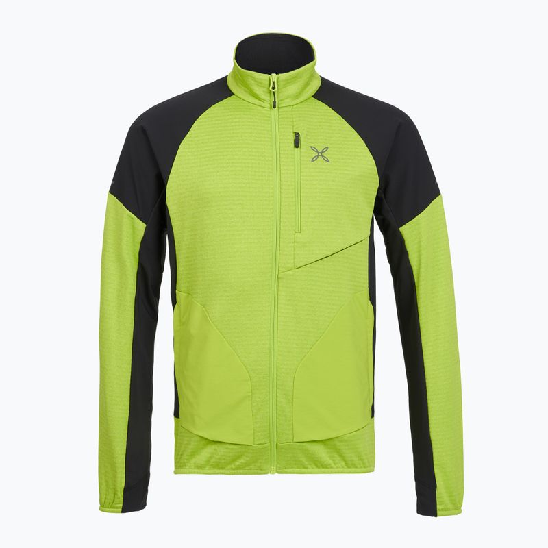 Bluza męska Montura Thermal Grid 2 Maglia lime green