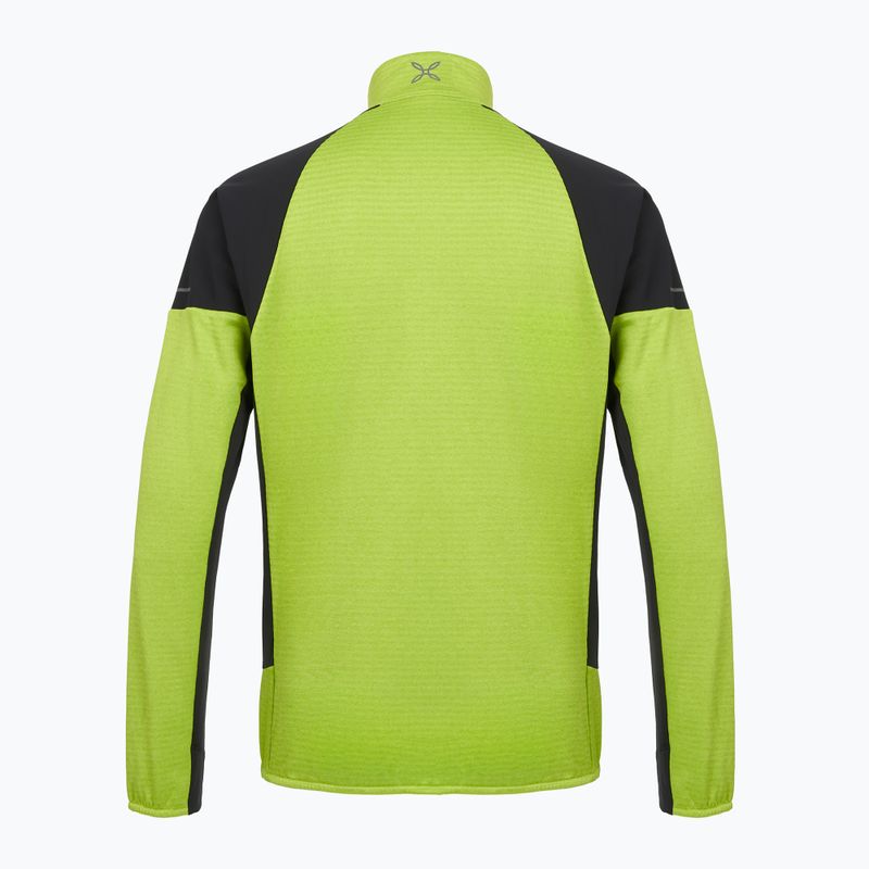 Bluza męska Montura Thermal Grid 2 Maglia lime green 2