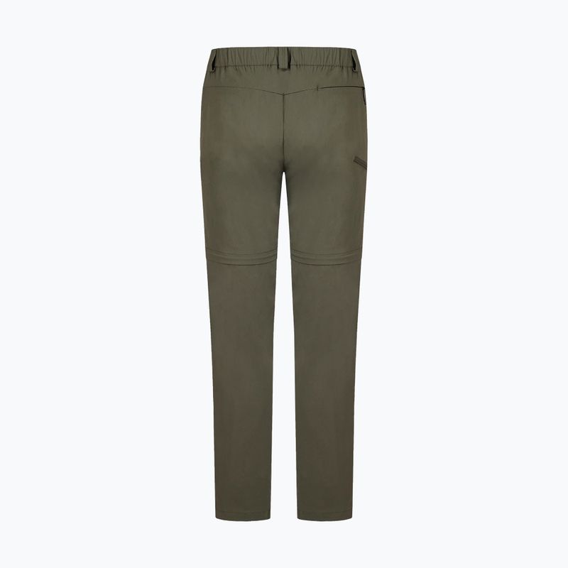 Spodnie trekkingowe męskie Montura Valbruna Zip Off verde salvia 2