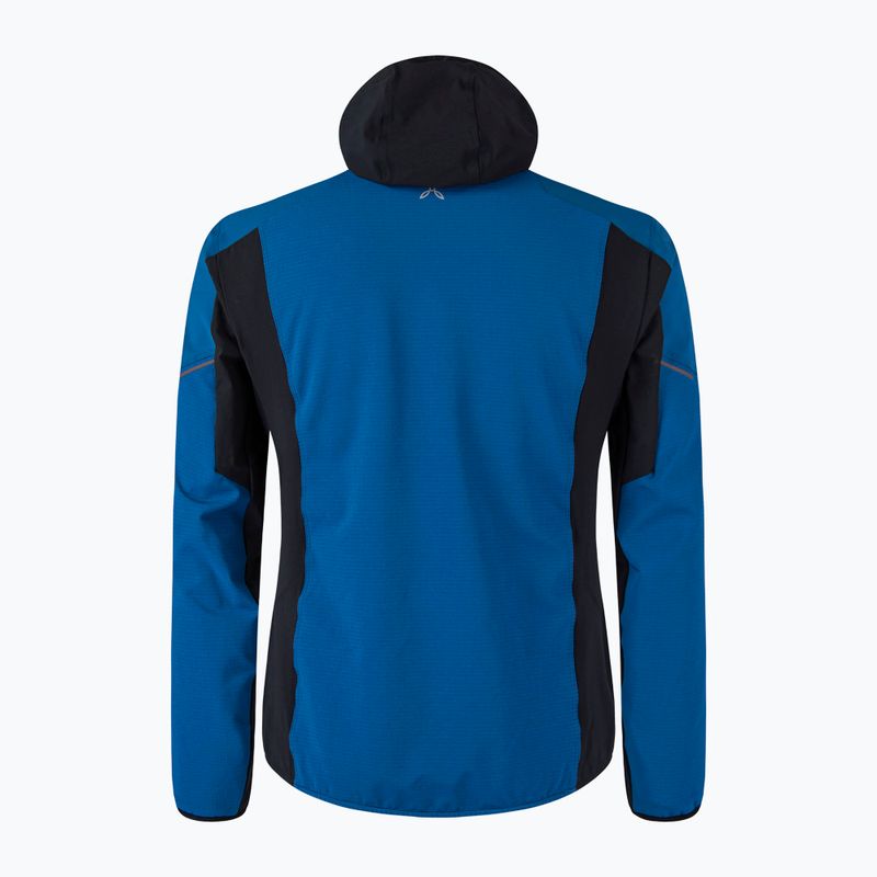 Kurtka męska Montura Premium Wind Hoody deep blue/ orange 2