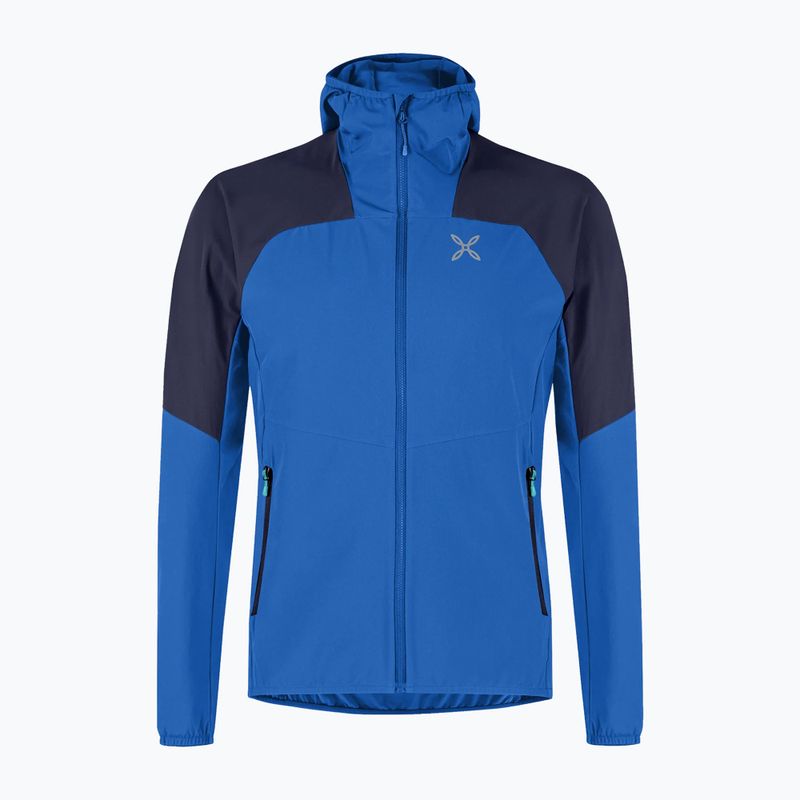 Kurtka męska Montura Rise Hooded b.blue/graphite blue