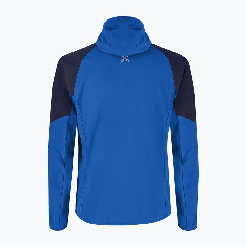 Kurtka męska Montura Rise Hooded b.blue/graphite blue 2