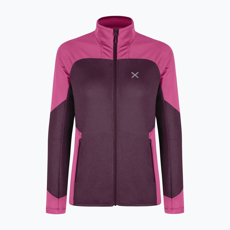 Bluza damska Montura Rise Maglia vinaccia/baton rouge