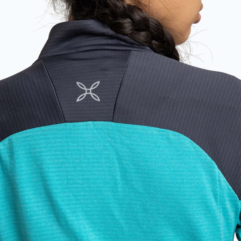 Bluza damska Montura Rise Maglia turquoise/graphite blue 5