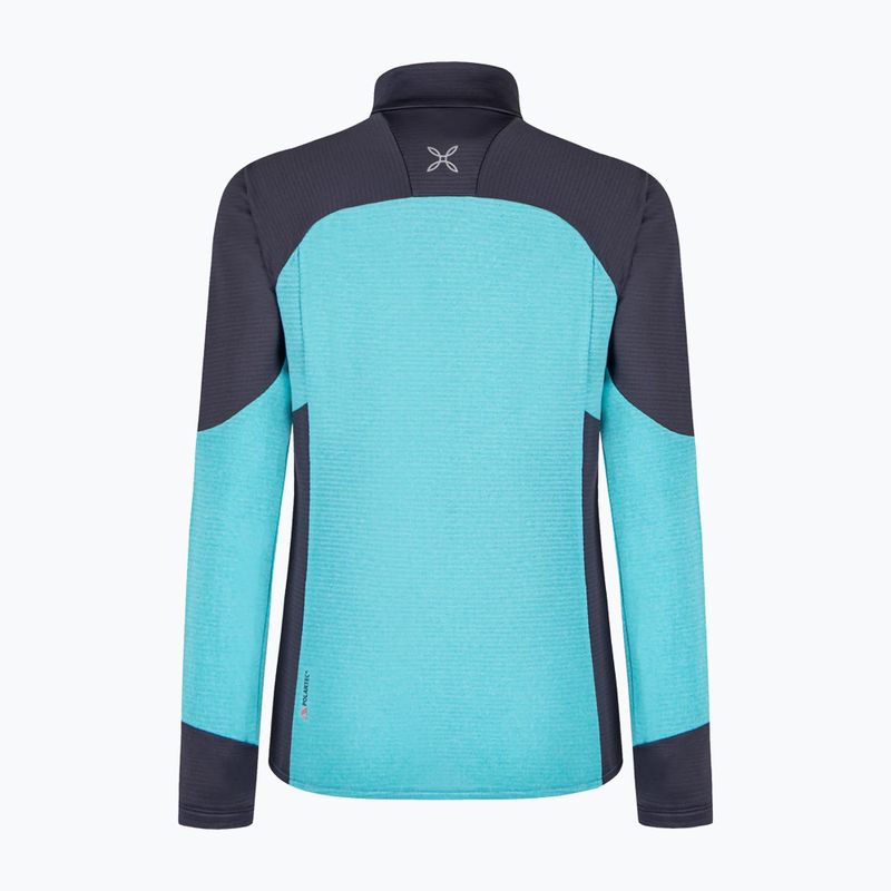 Bluza damska Montura Rise Maglia turquoise/graphite blue 8