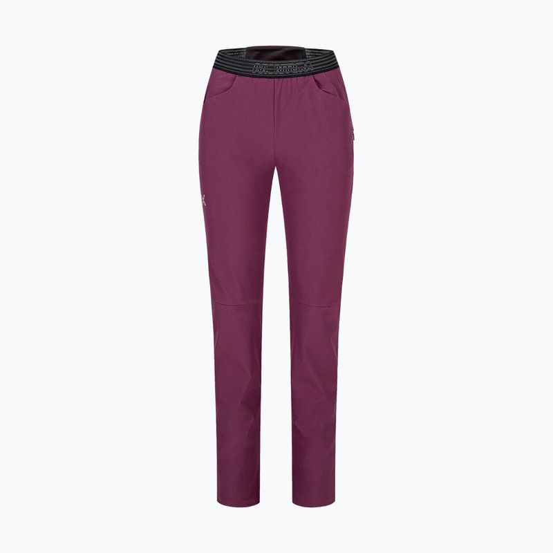 Spodnie trekkingowe damskie Montura Rise vinaccia/baton rouge 7