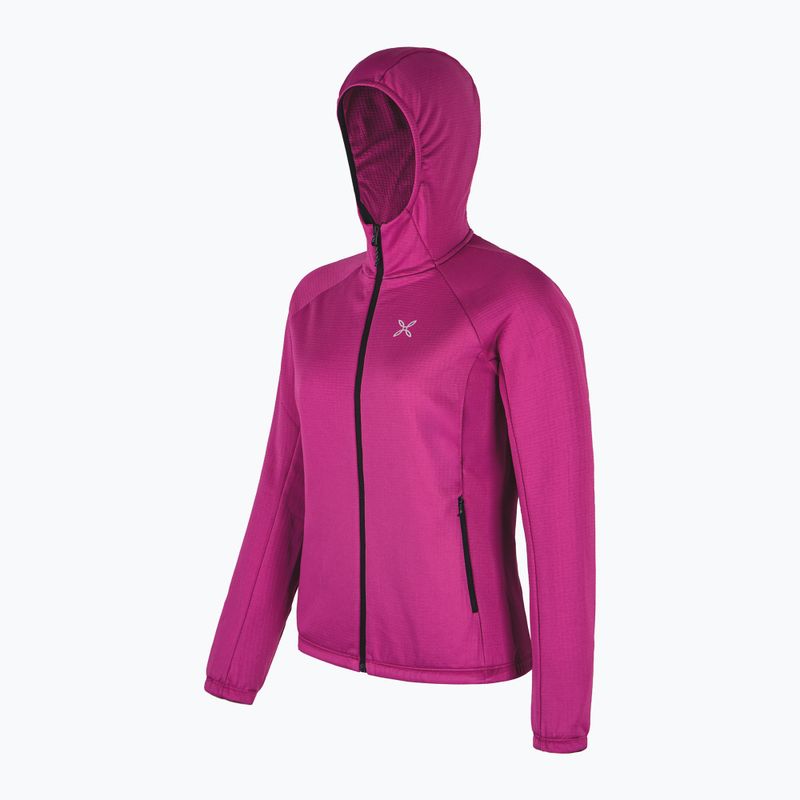 Bluza damska Montura Fadis Grid Hooded Maglia baton rougue 9