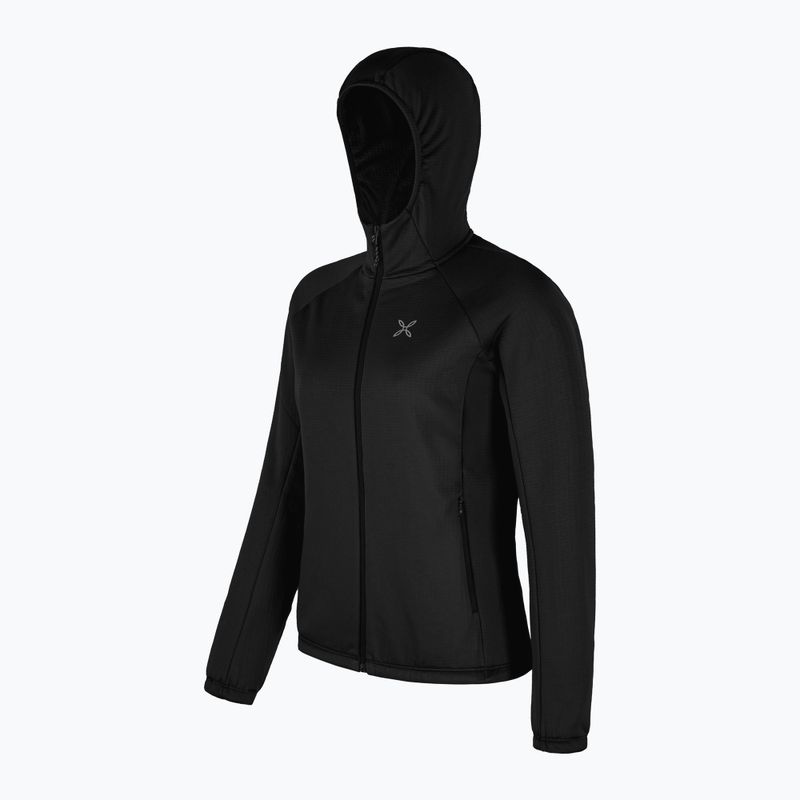 Bluza damska Montura Fadis Grid Hooded Maglia black 3