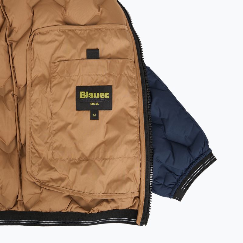 Kurtka męska Blauer USA Piery blue inside tobacco 6