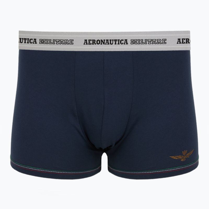 Bokserki męskie Aeronautica Militare AM1UBX004 2 pack navy 2