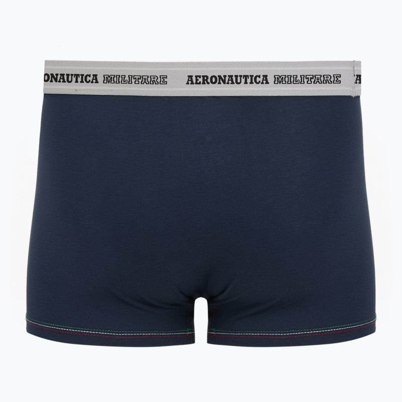 Bokserki męskie Aeronautica Militare AM1UBX004 2 pack navy 3