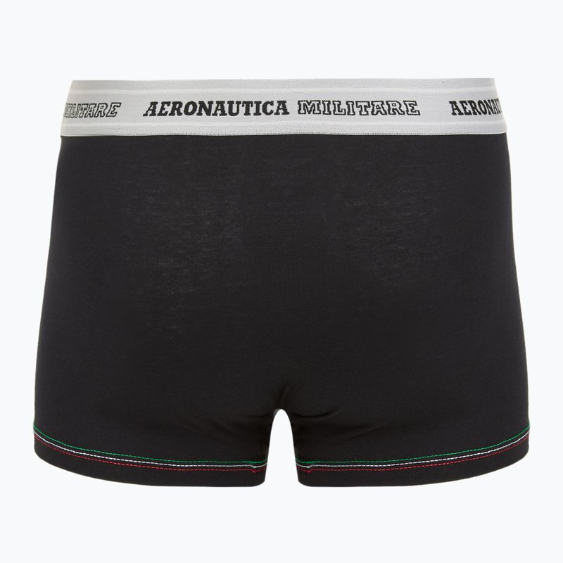 Bokserki Aeronautica Militare AM1UBX004 Trunk 2 pary black 2