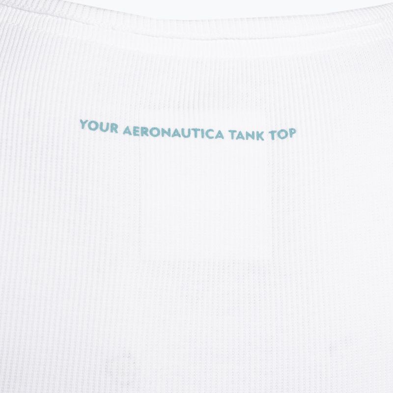 Tank top damski Aeronautica Militare Sport optical white 4