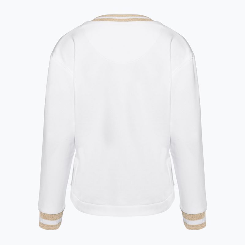 Bluza damska Aeronautica Militare Lady V-Neck optical white 2