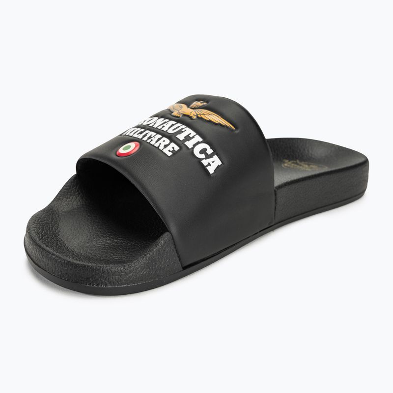 Klapki męskie Aeronautica Militare Beach jet black 6