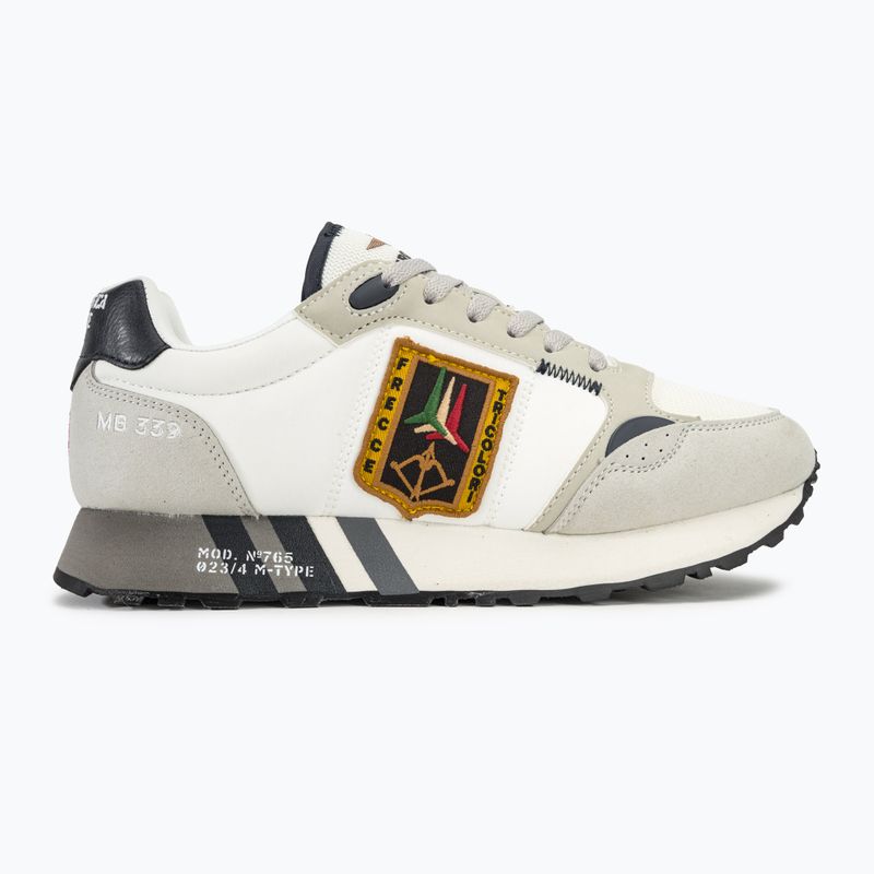 Buty męskie Aeronautica Militare Frecce Tricolori off white 2