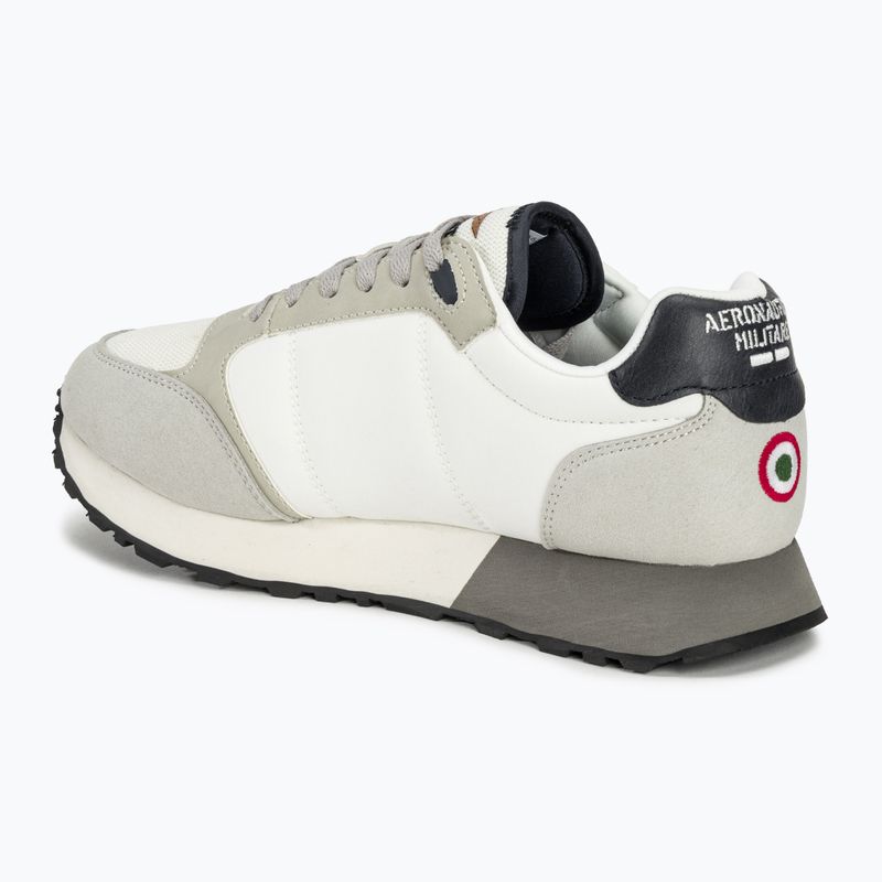 Buty męskie Aeronautica Militare Frecce Tricolori off white 3
