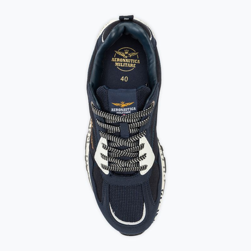Buty męskie Aeronautica Militare Printed Sole light blue 5